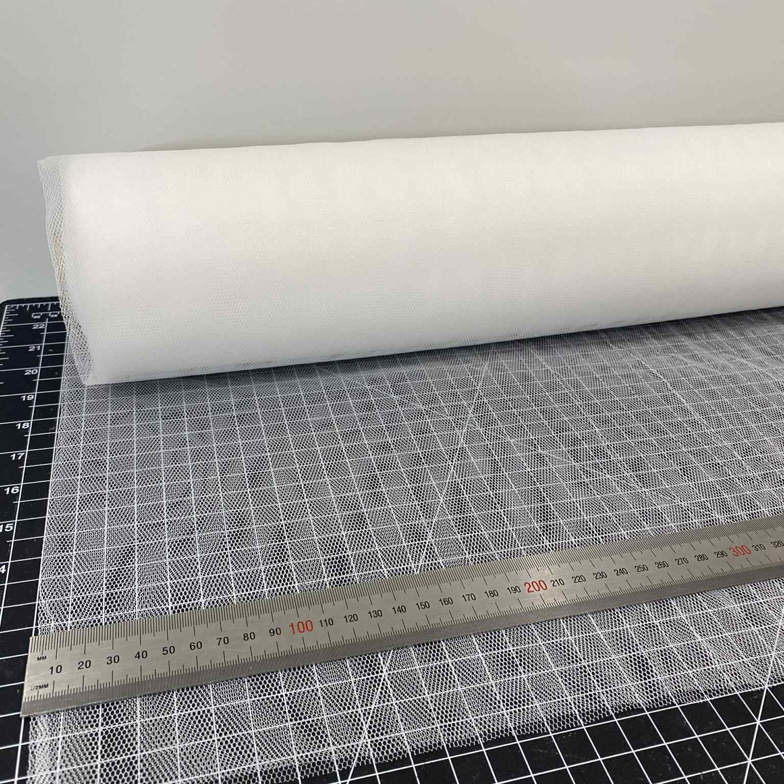 English Tulle - White
